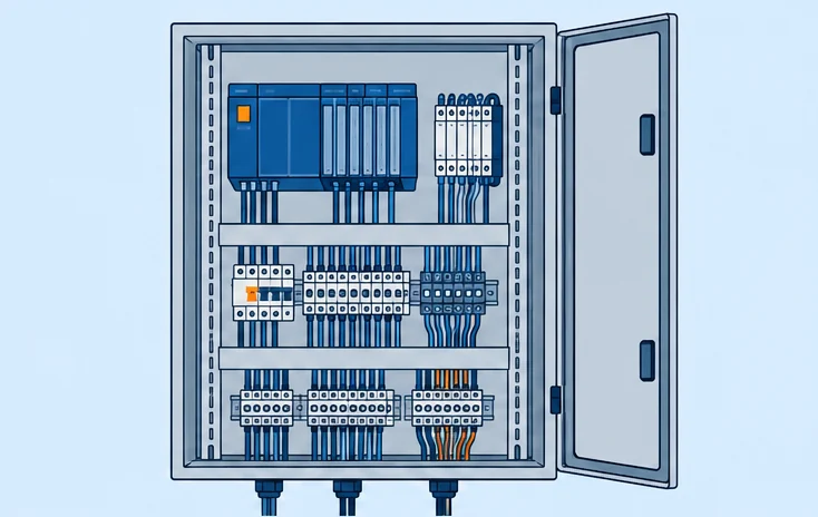 Illustration of PLC All Type Equipment